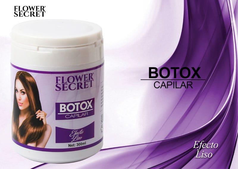 Tratamiento Capilar Botox Efecto Liso Flower Secret 300 ml